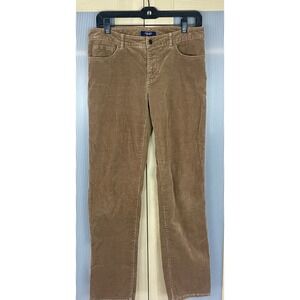 Chaps Womens Corduroy Pants Sz 4 Brown Bootcut 70s Hippie Boho Western Casual
